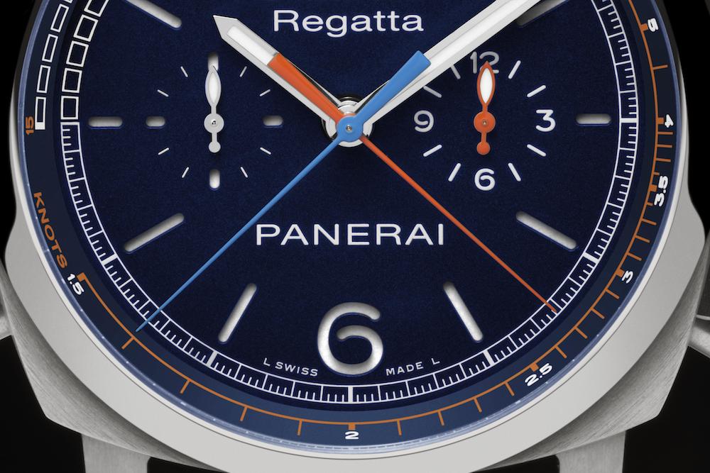 The functional watch face features a sophisticated and easy-to-read design